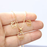 Kitty necklace - Treasure_island123