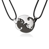 Ying yang cat necklace - Treasure_island123