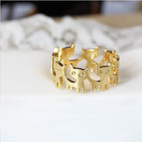 Golden cat ring - Treasure_island123